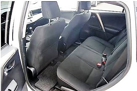 left hand drive TOYOTA RAV 4 (01/01/2015) -  